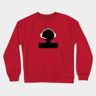 I Game with Headphones On! Crewneck Sweatshirt